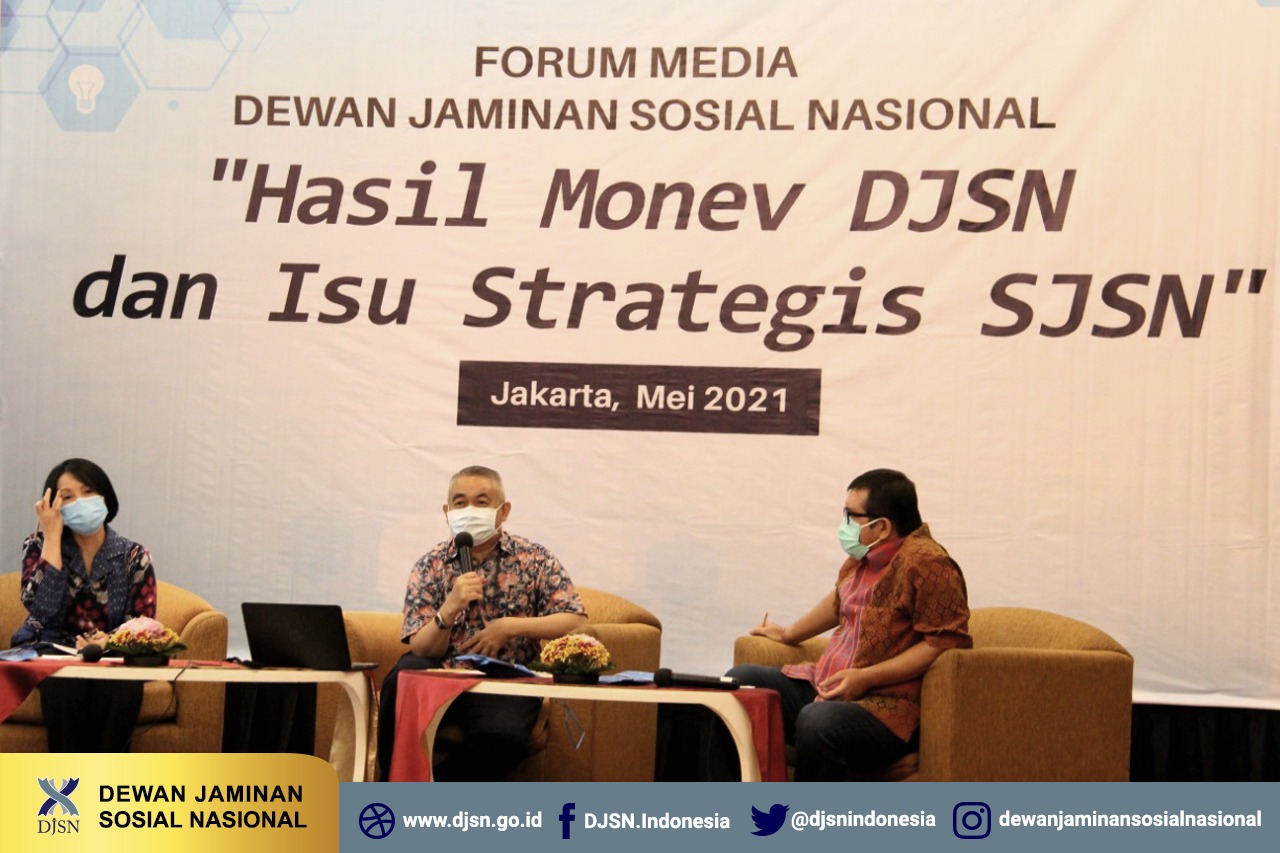 DJSN Sampaikan Hasil Monev dan Isu Strategis SJSN pada Forum Media